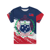 Samoa Kids T-Shirt - Coat Of Arms #1